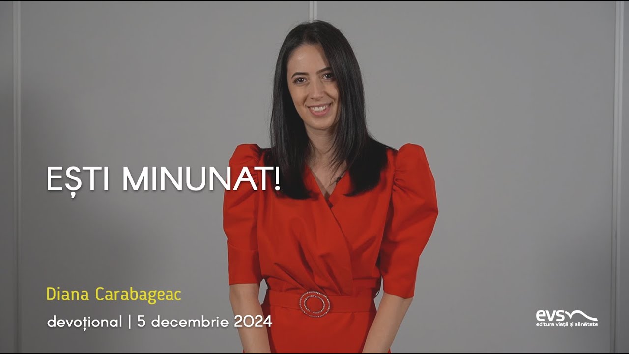 EȘTI MINUNAT!