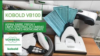 Sistema liberador accesorios aspirador Kobold VK200 - Reparaciones Valentin