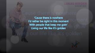 Lukas Rieger - Side By Side (Lyrics video) Resimi