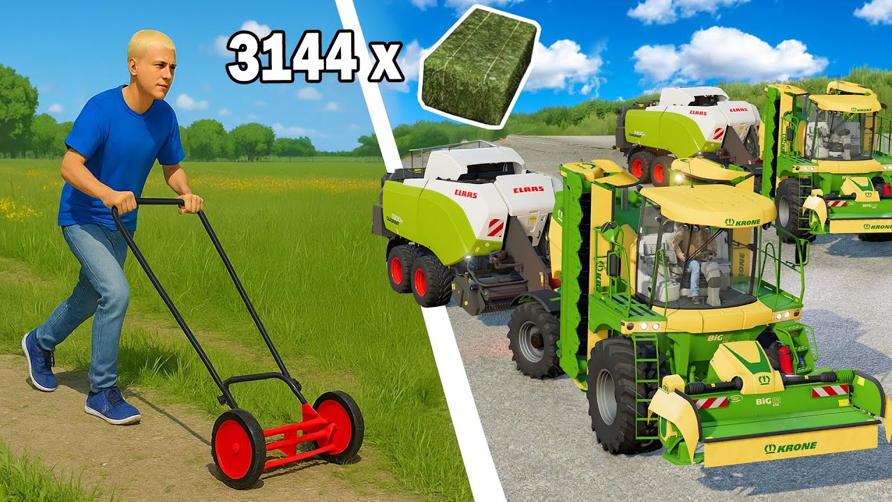 I Mowed the WHOLE FLAT MAP… and made $2,167,356.64! 🚜💰