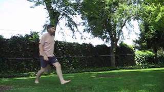 Slackline Jump Mount and Off Camera Wipeout
