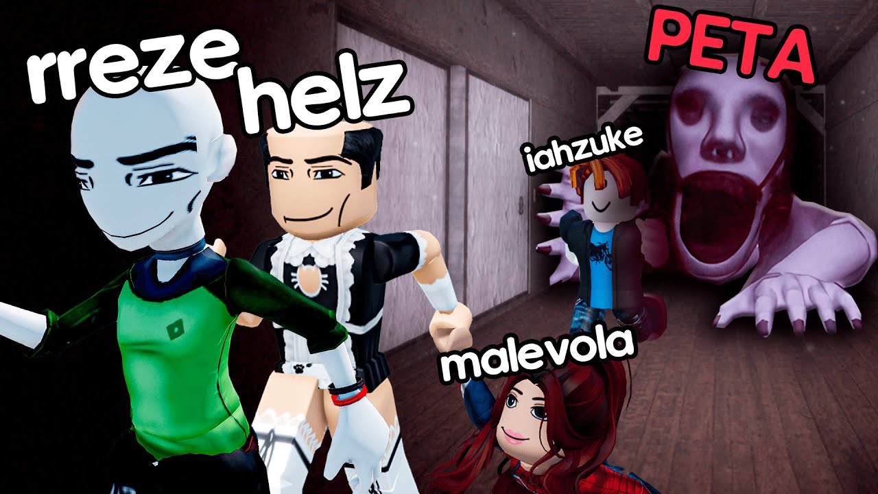 4 bocós fugindo da PETAPETA no roblox