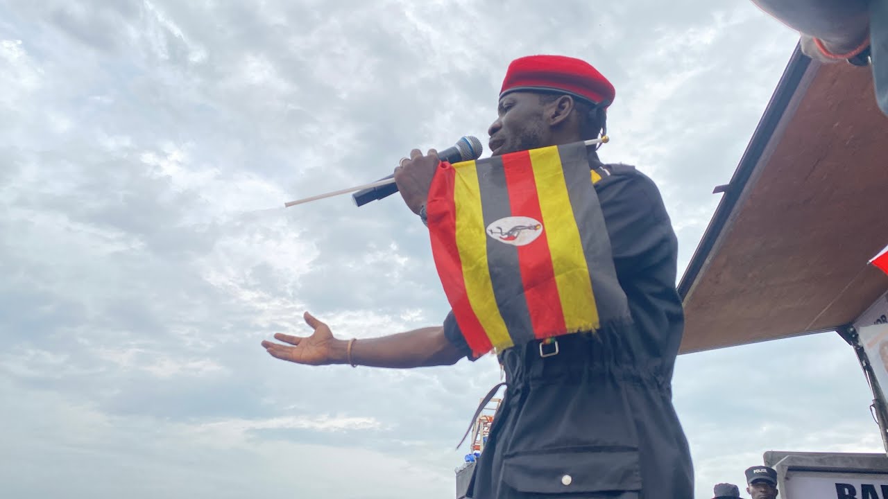 Bobi wine requested Young people to follow their page in social to help them to win coming elections