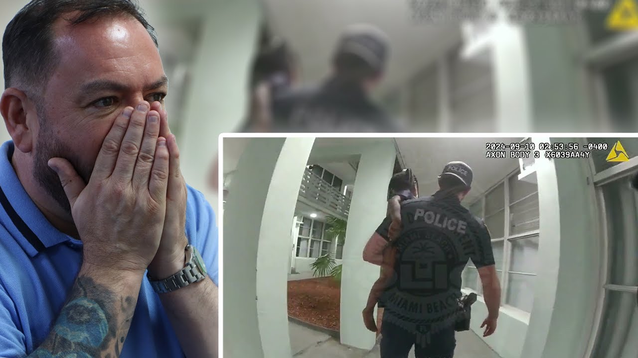 BRITS React to Miami Beach Police find baby wandering along while ...