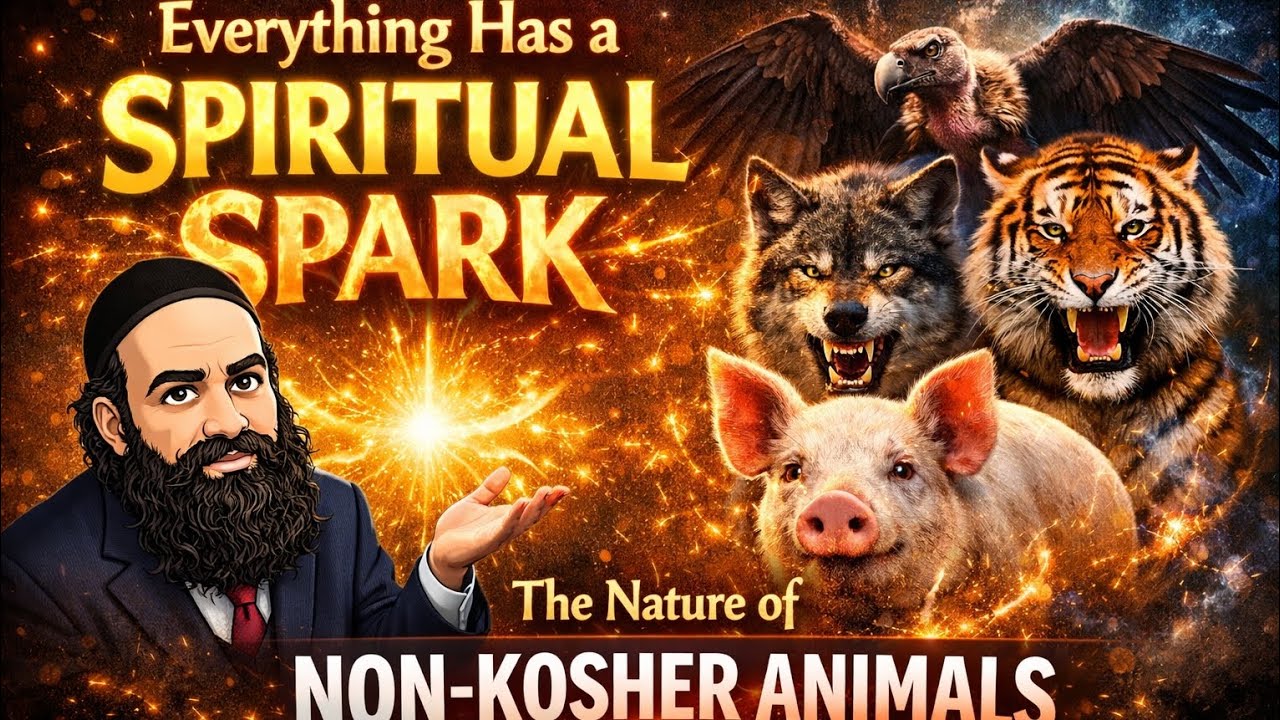 Rabbi Yaron Reuven  - Everything Has a Spiritual Spark - The Nature of Non-Kosher Animals 