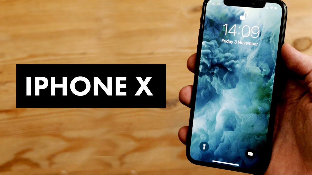 iPhone X UNBOXING - A Designer's FIRST Impression - YouTube