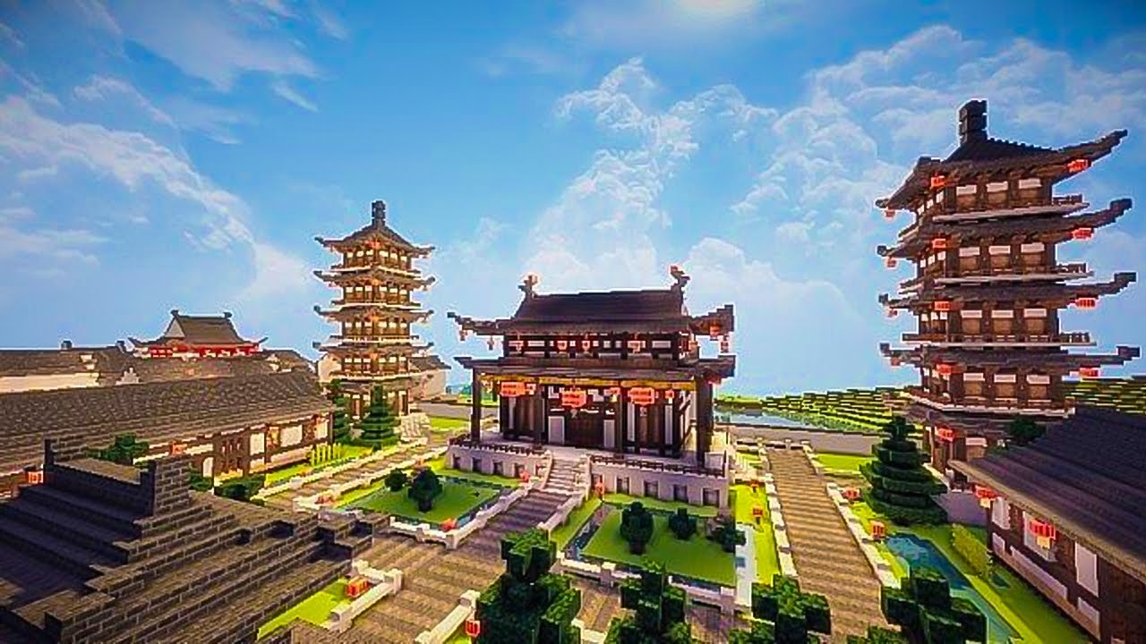 Minecraft I Spent 24 Hours Building An Entire VILLAGE - YouTube