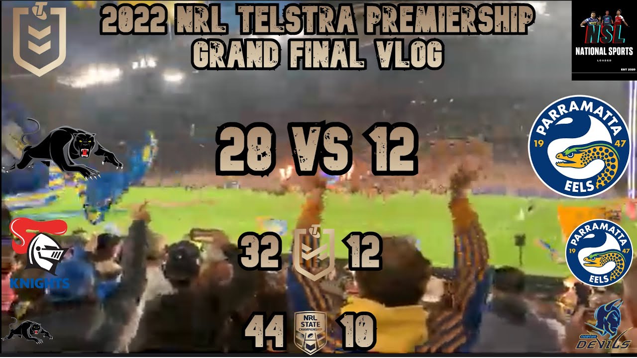 2022 NRL Telstra Premiership Grand Final vlog