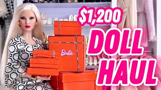 Unboxing $1,200 Worth of Barbie, Miniatures &amp; Doll Fashion + Surprise Dolly Mail!