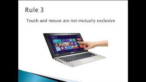 cs420 Simple rules for touch UI lecture 2 week 8