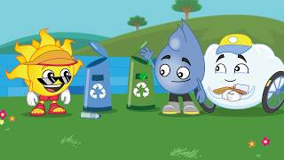 🎵 Put It in the Bin (Animated Music Video) - The Weatherbies (feat. Clare Galway) #KidsSongs