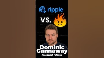 Dominic Gannaway vs. JavaScript Fatigue#programming  #coding  #tips  #codelife  #codinglove