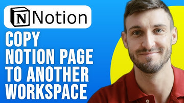 How to Copy Notion Page to Another Workspace - Easy