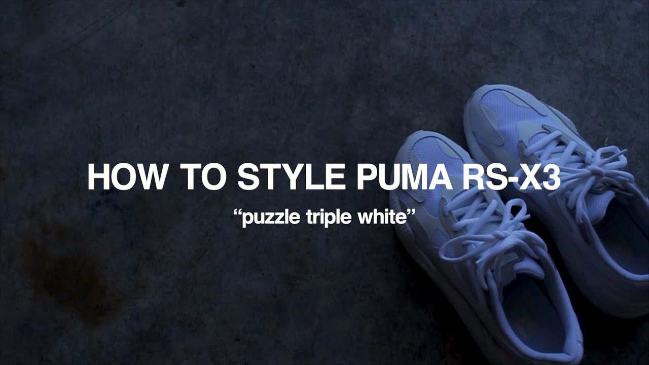 puma rsx3 triple white