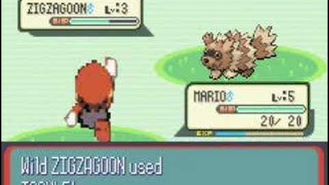 mario in pokemon ruby!