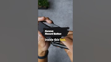 Konova Record Button Review