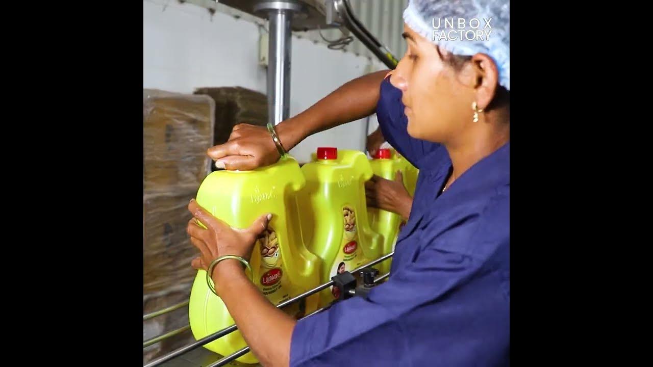 Organic Peanut Oil Manufacturing Factory Inside the Groundnut Oil