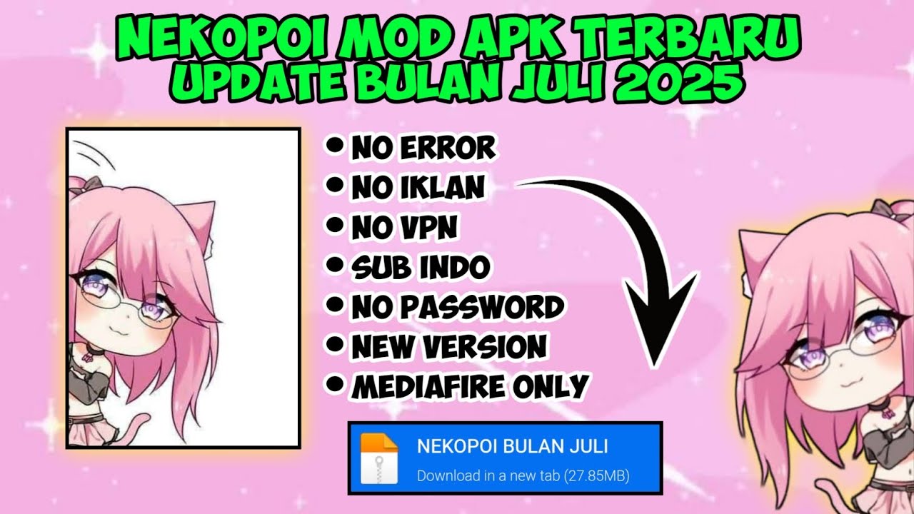 New Update! Download Aplikasi Nekopoi MOD APK Terbaru Bulan Juli 2025 - Gameplay Mobile Legend