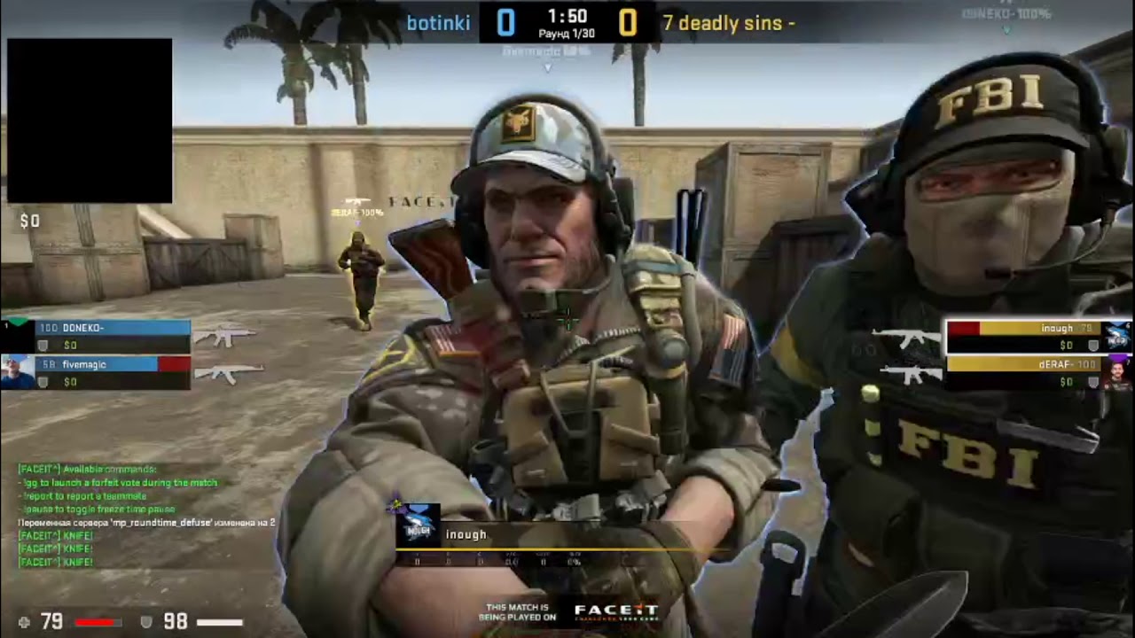 CS:GO 2X2 TESTCUP | BOTINKI vs 7 DEADLY SINS- (FINAL)