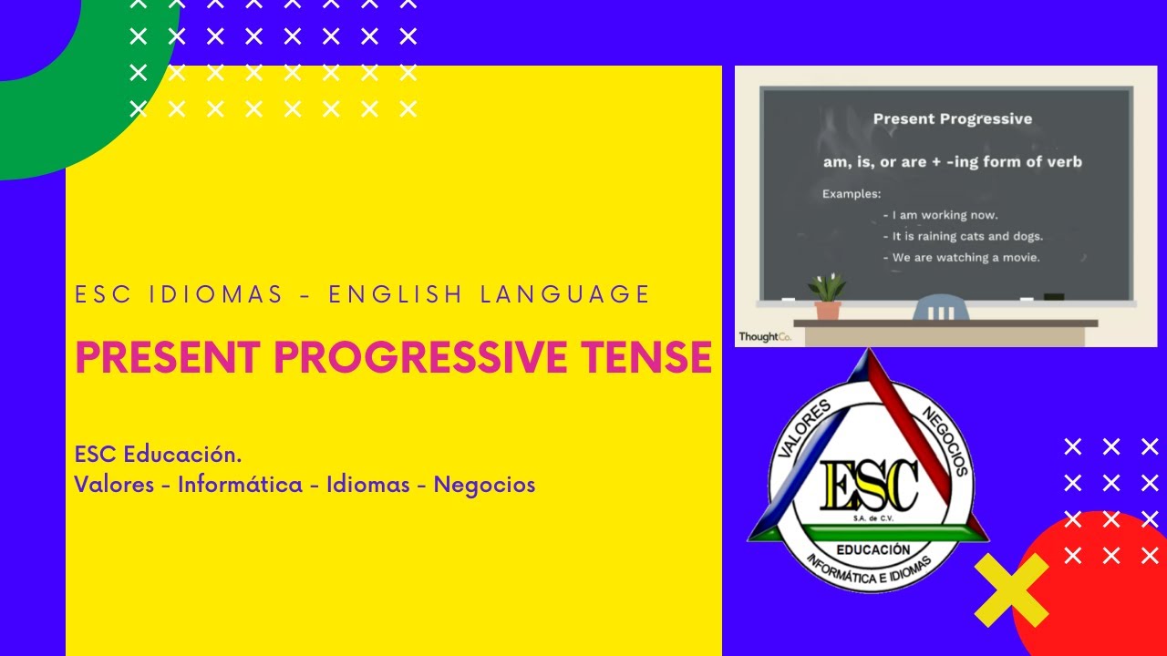 Present Progressive or Present Continuous- Part 4 - YouTube