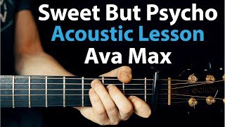Download lagu Sweet But Psycho - Ava Max: Acoustic Guitar Lesson