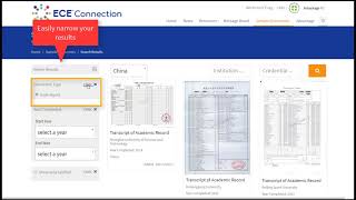 Famous ECE® Connection Advantage - Sample Documents Preview Profile