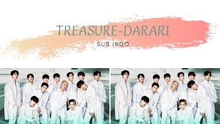 LYRICS TREASURE – DARARI [SUB INDO][ROMANIZED]