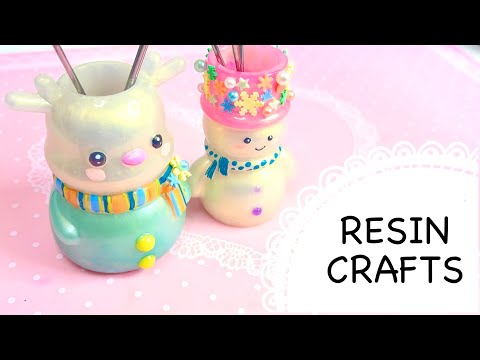 Resin Charms- Resin Mirror- DIY- Easy projects 