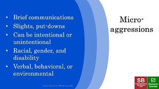 Part 1: What #microaggression is and is not