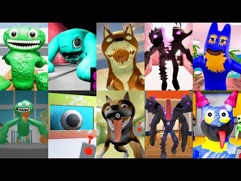 Garten Of Banban 1-8 Mods All New Bosses & All New Jumpscares | Real Games vs Fanmade Mobile Games