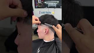 mid fade (tutorial) #2024 #asmr #hairstyle #haircut