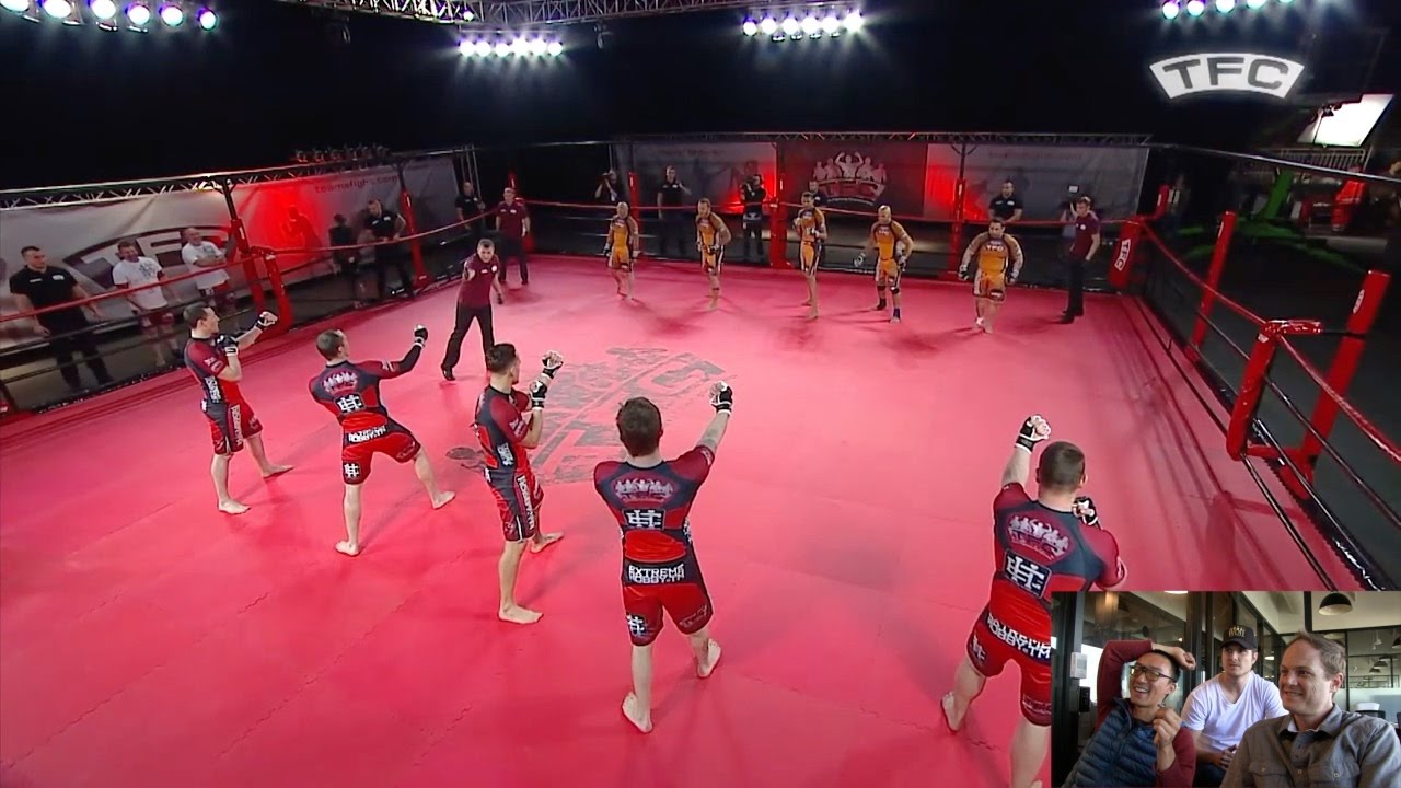 BJJ vs Boxing: 5 vs 5 MMA Match - Brazil vs UK