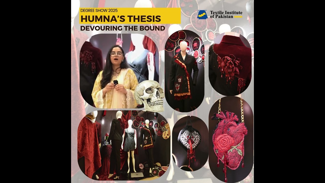 Thesis Pitches – Textile Design Degree Show 2025.