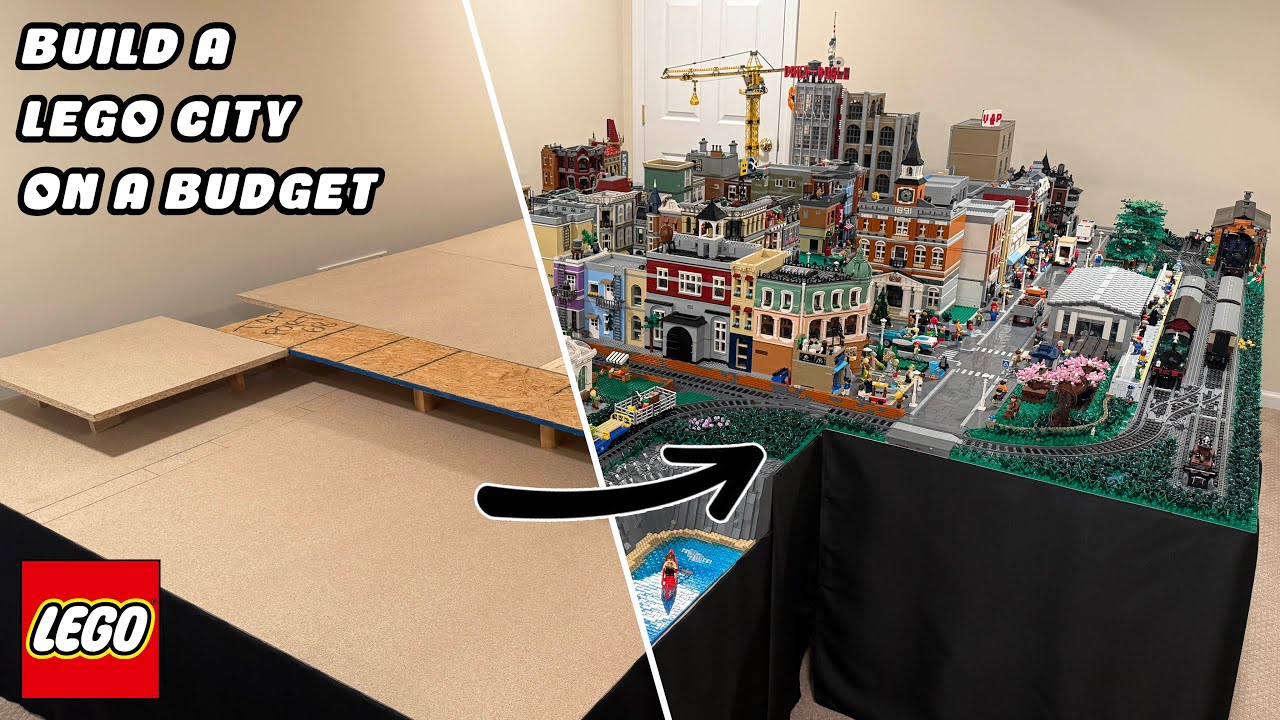 Как построить город из LEGO с ограниченным бюджетом