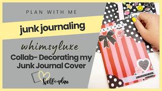 Decorating My Junk Journal Cover