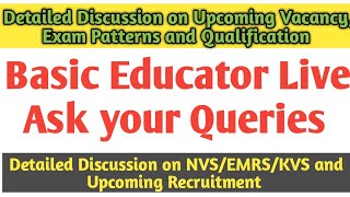 Basic Educator Live Session । Ask your Queries