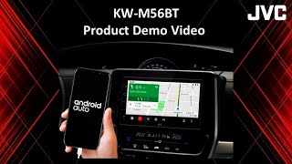 JVC KW-M56BT Digital Multimedia Receiver Product Demo Video screenshot 2