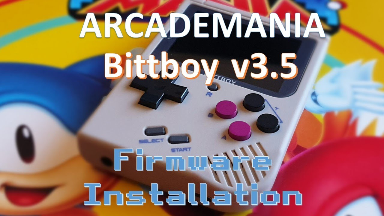 ARCADEMANIA Bittboy 3.5 Custom Firmware Installation