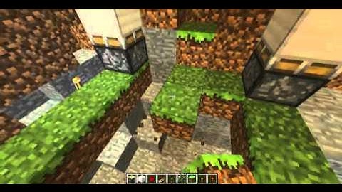 mincraft HungerGames How to make the redstone push ups