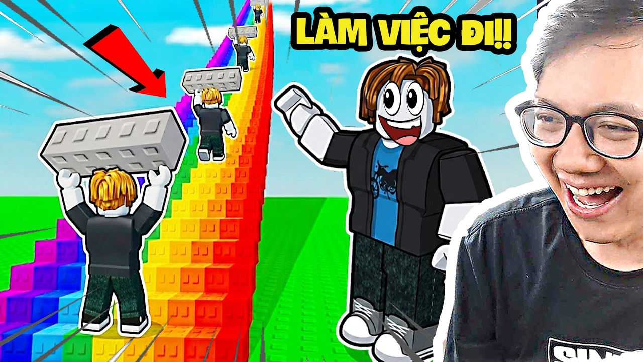 Tôi Tự PHÂN THÂN Để Xây Cầu Thang VÔ HẠN