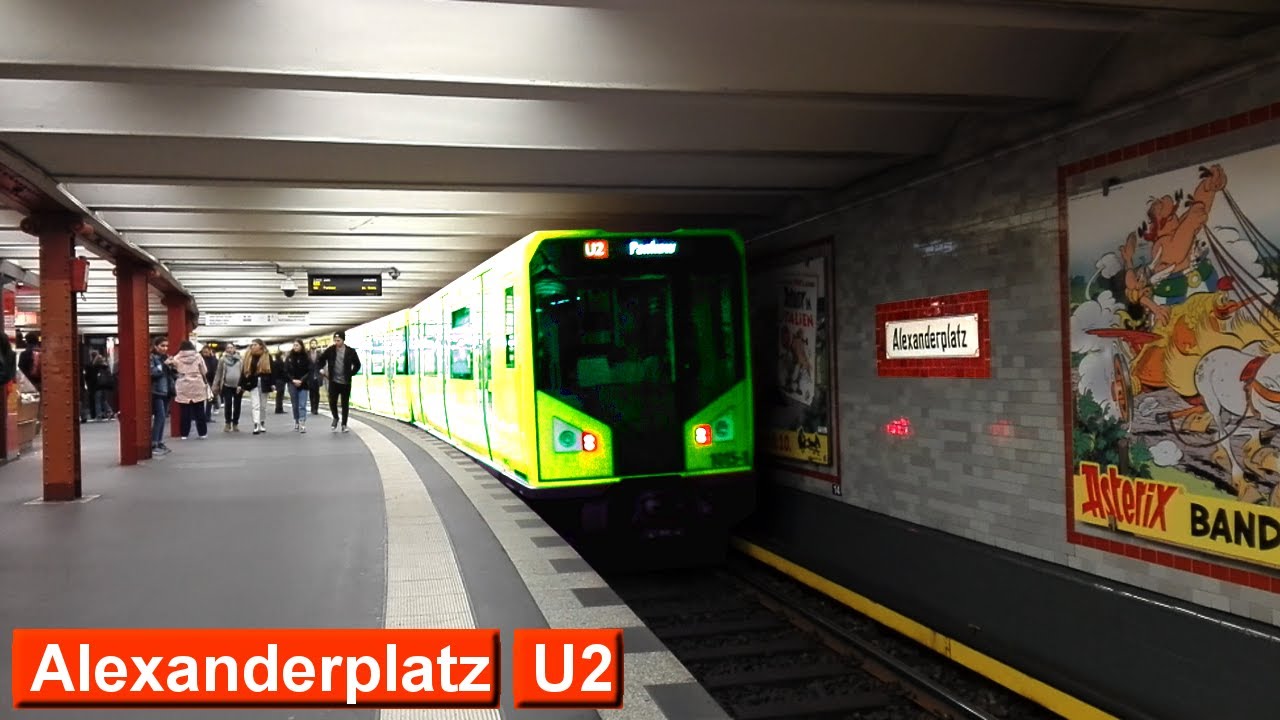 Alexanderplatz U2 UBahn Berlin ( BVG HK ) YouTube