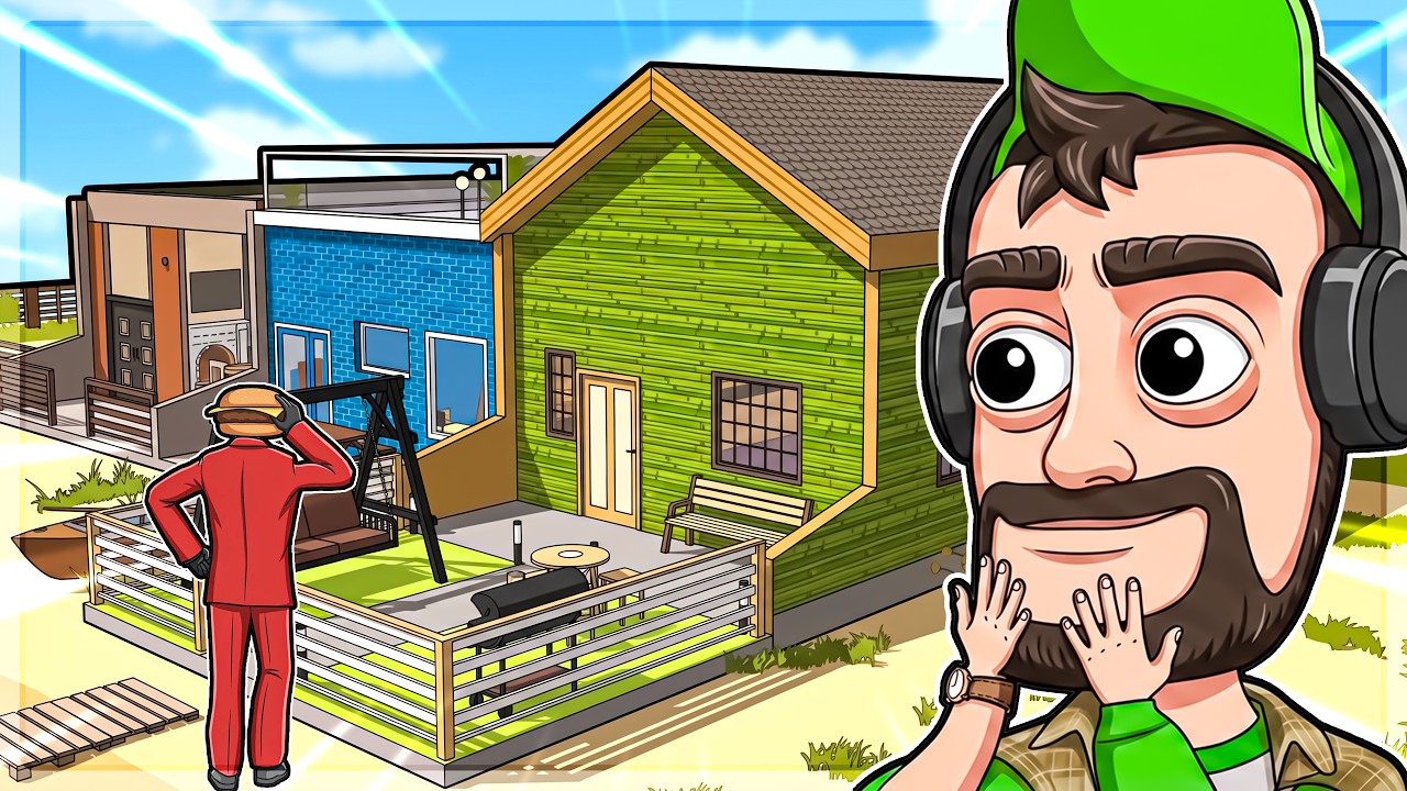 We Build THREE Different Houses in House Flipper 2!