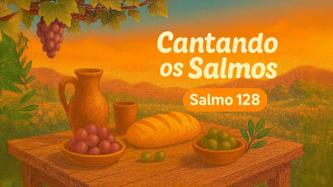🎶 SALMO 128 — Felicidade na família de quem teme ao Senhor 🎶