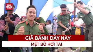 Độc đáo công an thi giã bánh dày với người dân tộc thiểu số Sơn La mệt đến bở hơi tai | VTC News