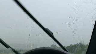 Water rain windshield splashes and smudges 1