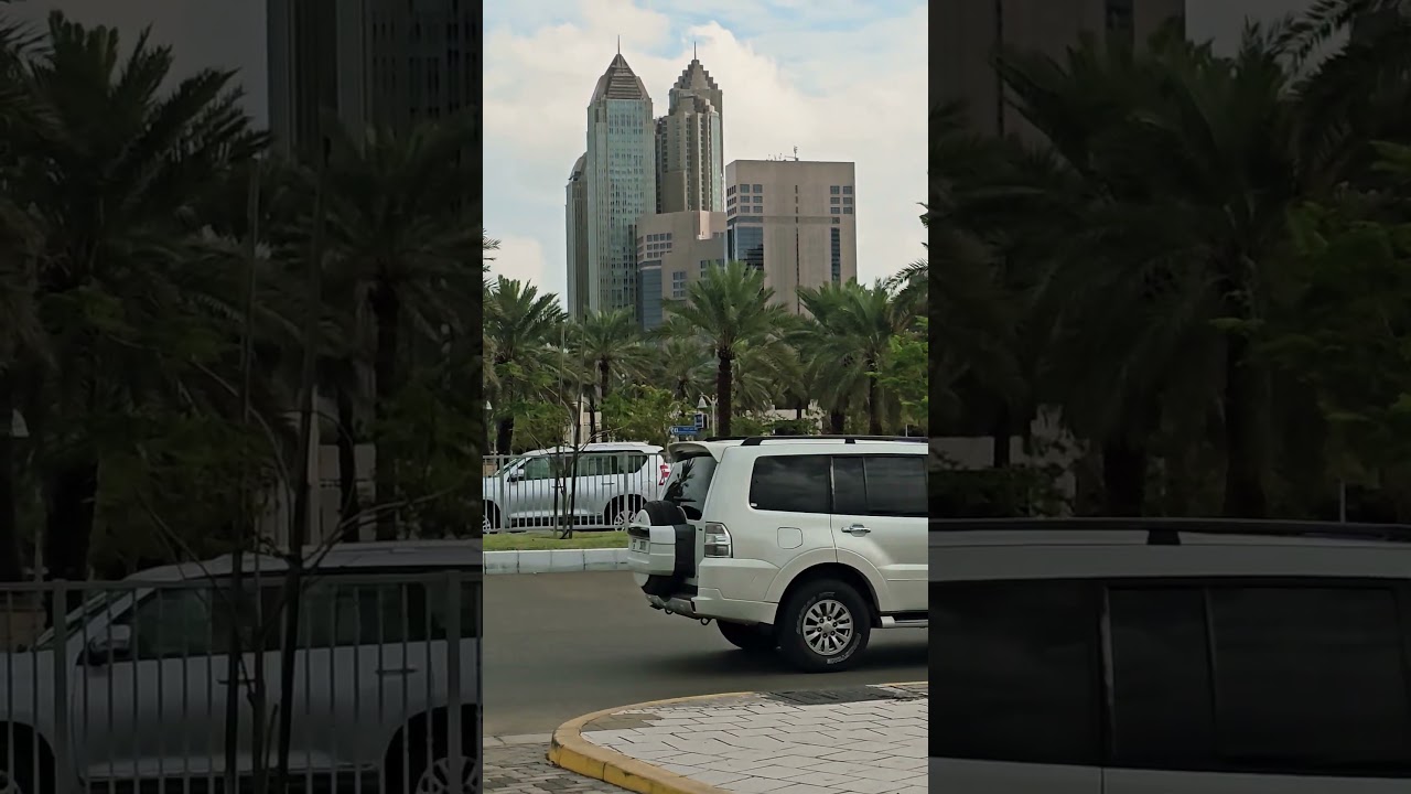 A cloudy day in Abu dhabi #rainydrive #clodbuster #morningwalk #abudhabi