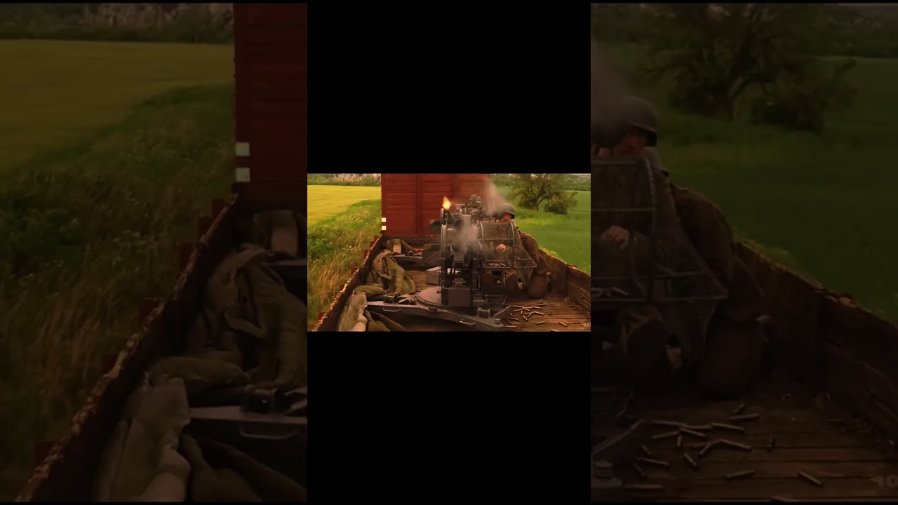 Warplane Destroys Military Train | Explosive Airstrike in Intense Battlefield Scene . 