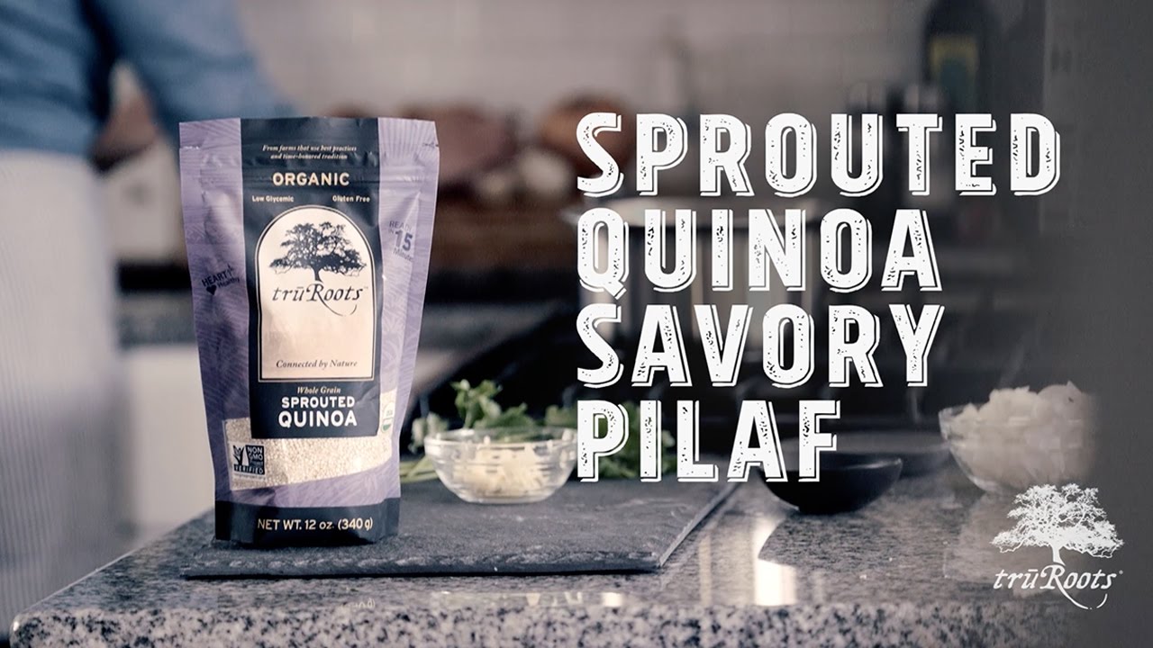 truRoots® Recipe: Sprouted Quinoa Savory Pilaf