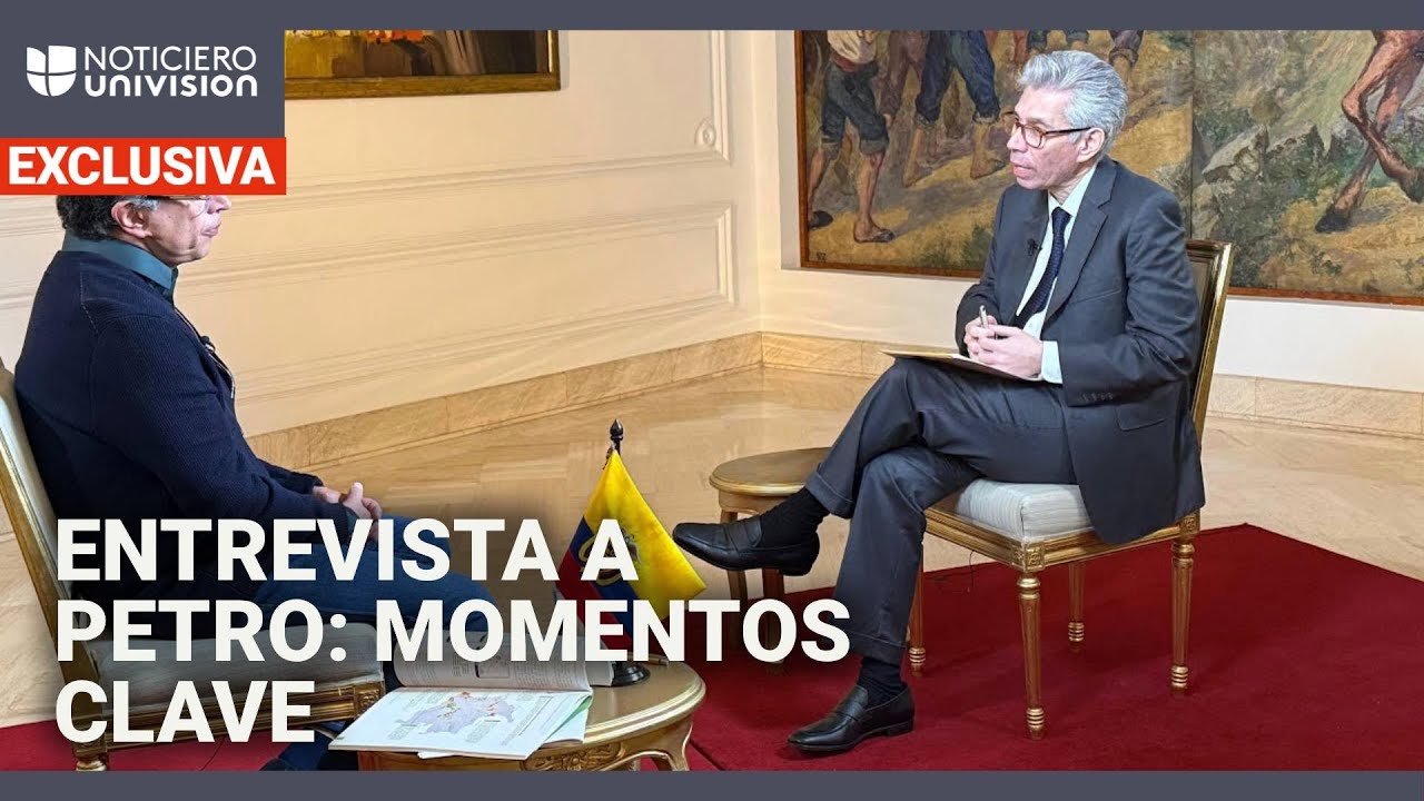 Los momentos clave de la entrevista de Daniel Coronell a Gustavo Petro, presidente de Colombia