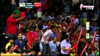 SF ind-jpn ws2 - P.V. Sindhu v Takahashi S. - 2014 Uber Cup